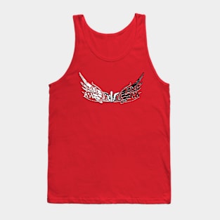 Half Dark Wing Tank Top